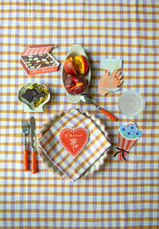 Flower Bouquet Die Cut Card