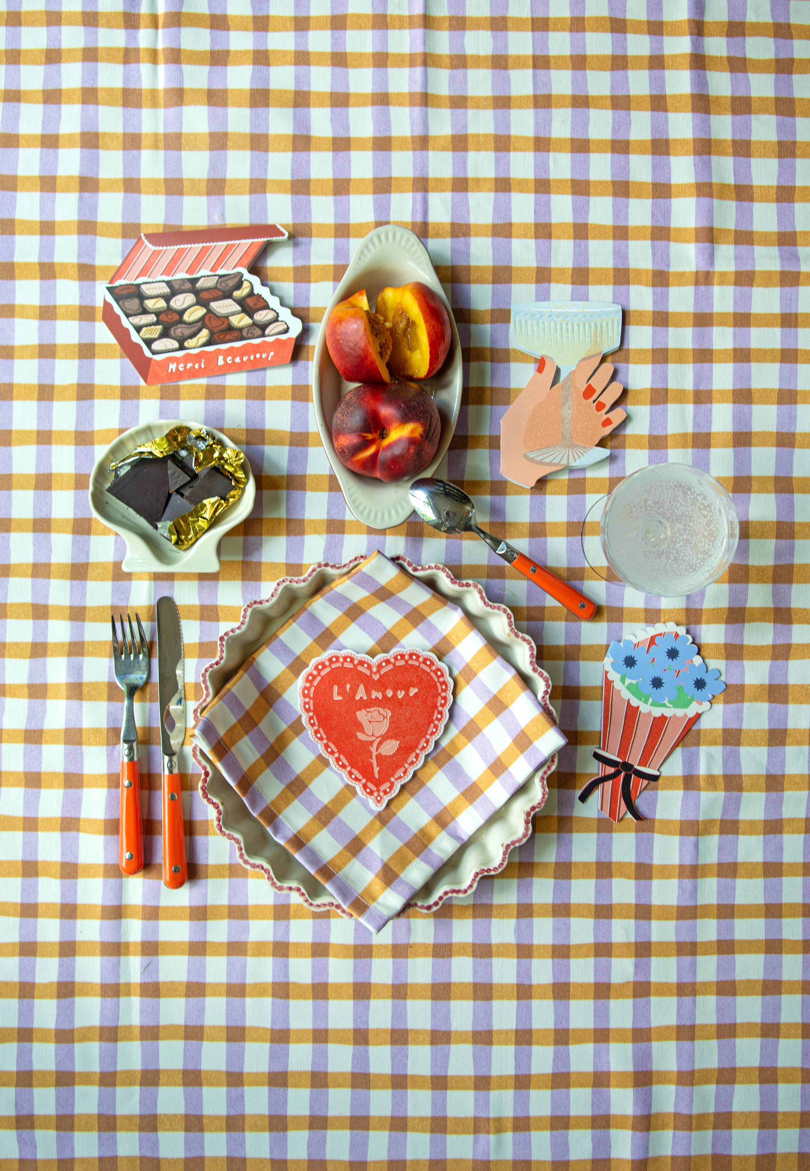 Merci Chocolate Box Die Cut Card