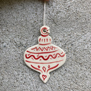 Retro Ceramic Ornament