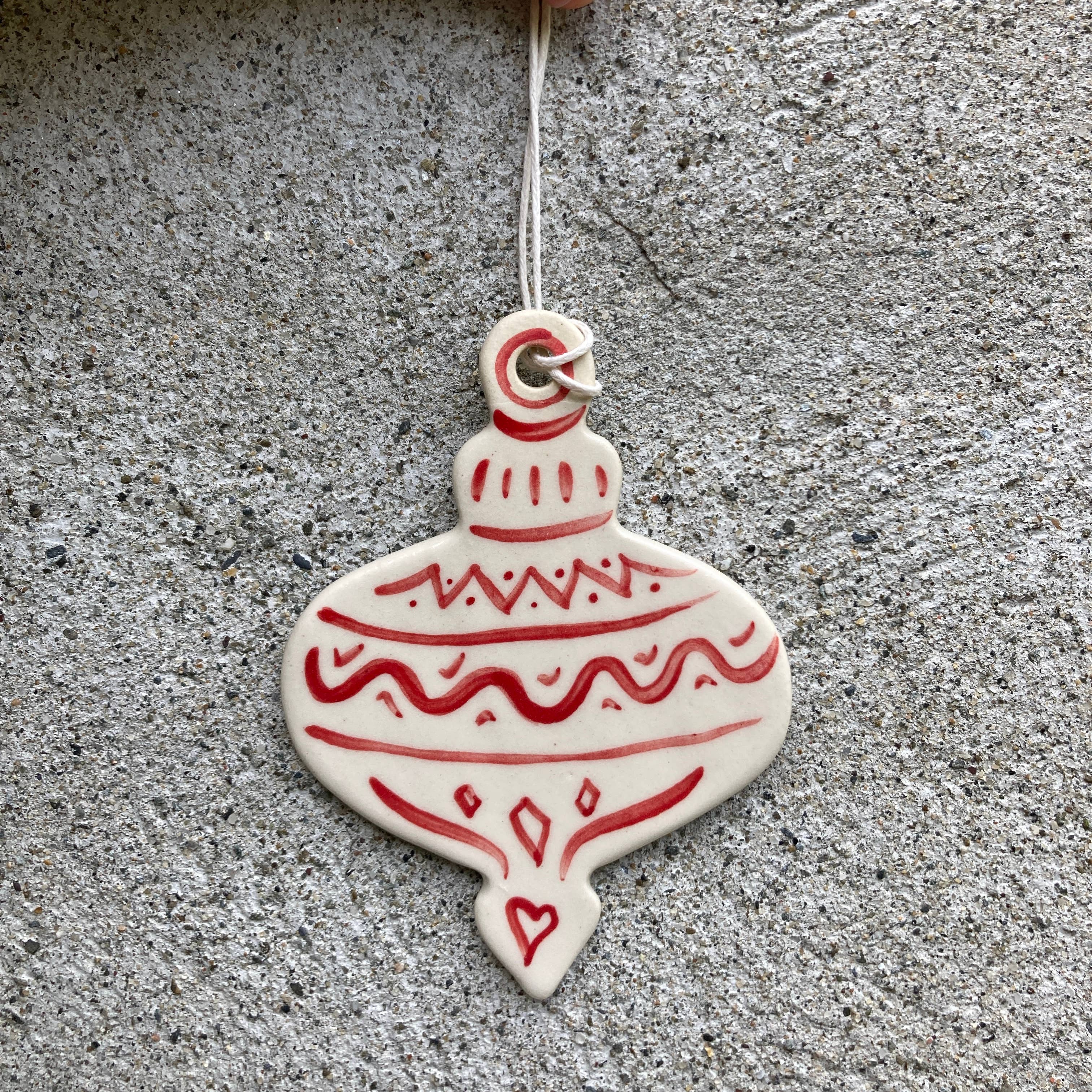 Retro Ceramic Ornament