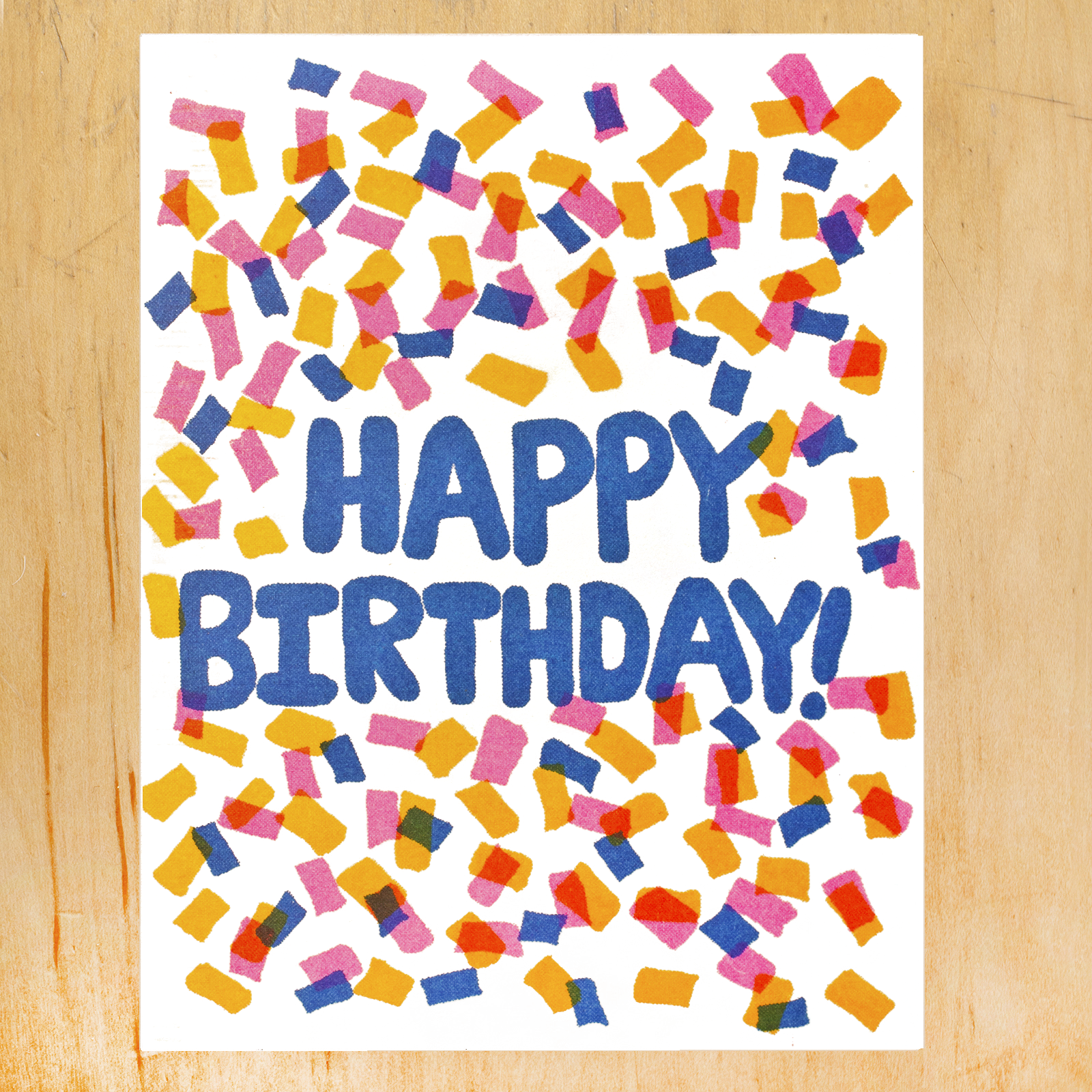 Birthday Confetti Card