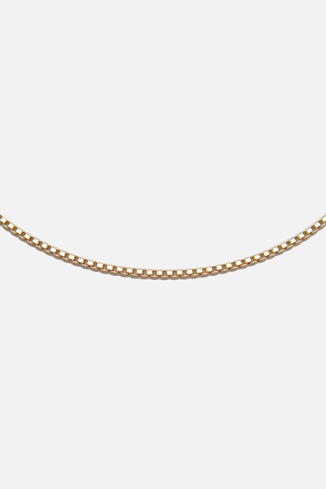 Thin Box Bracelet - 14K Gold Plated