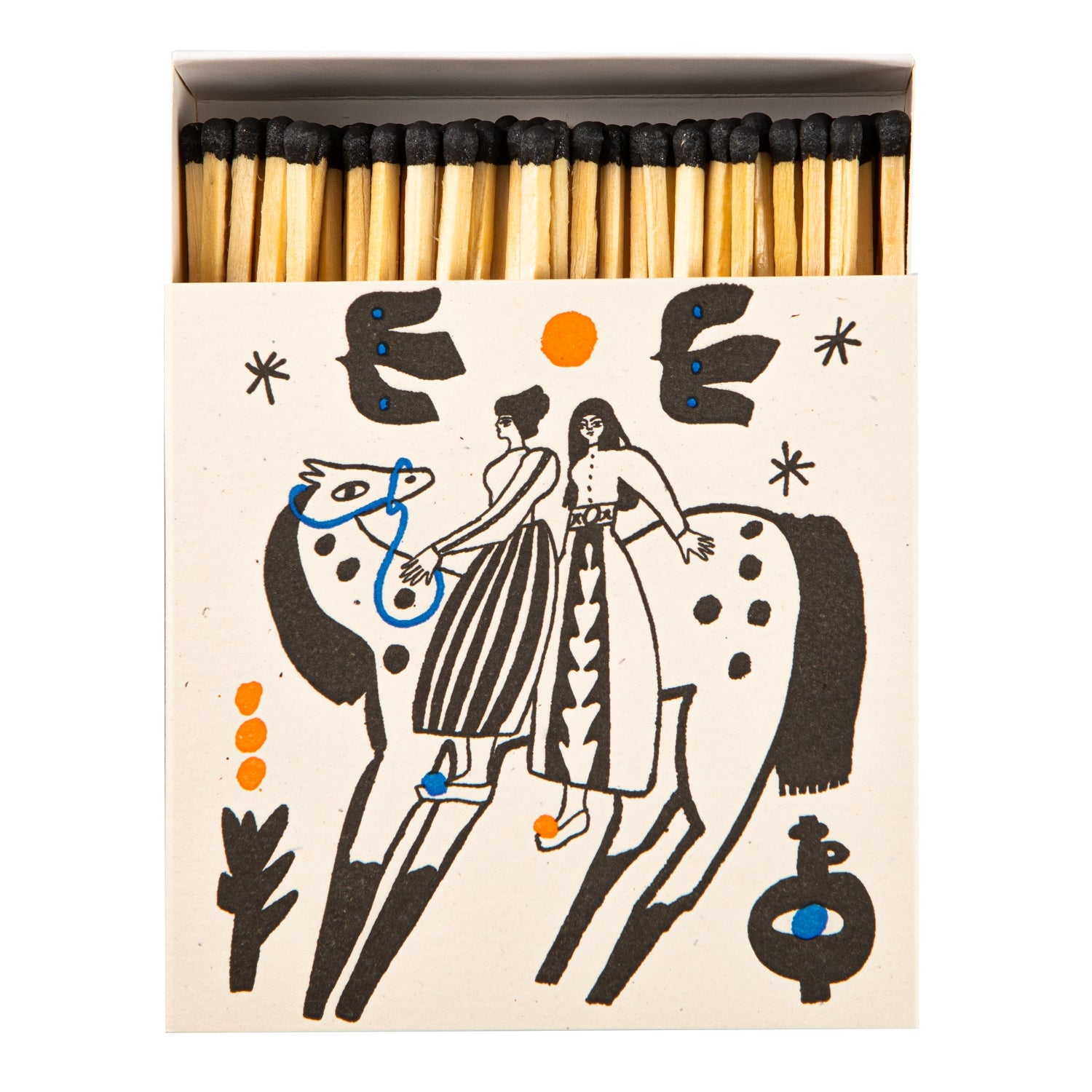 Square Safety Matches