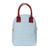 Zipper Lunch - Gingham Sky