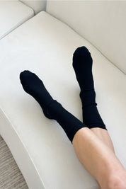 Black Trouser Socks