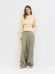 The Rosaline Top - Cream