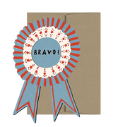 Bravo Medallion Die Cut Card