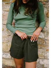Linen Simple Short