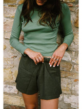 Linen Simple Short