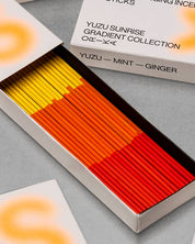 Yuzu Sunrise — Citrus Gradient Scent-Changing Incense