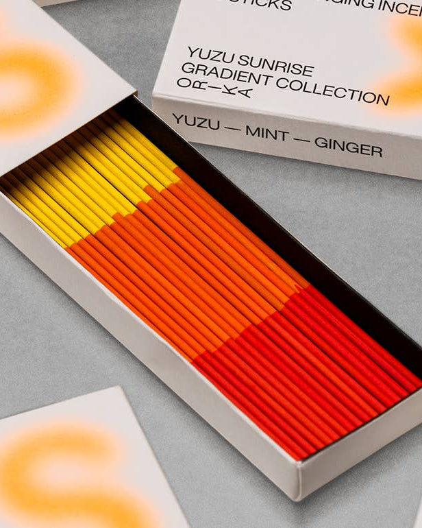 Yuzu Sunrise — Citrus Gradient Scent-Changing Incense