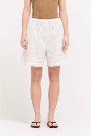 Ruffle Pleat Shorts
