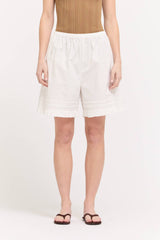 Ruffle Pleat Shorts