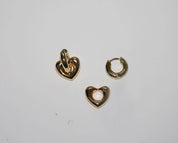 Coeur Huggie Earrings