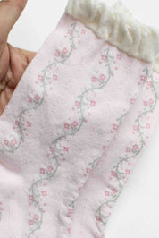 Vintage Floral Vine Crew Socks
