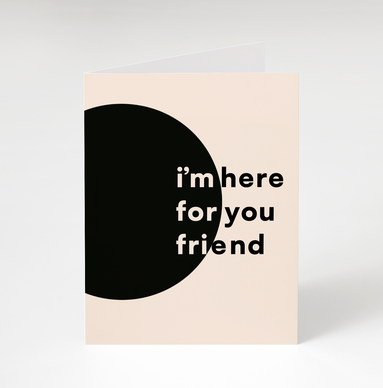 Here For You Card