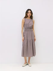 The Carroll Dress - Brown