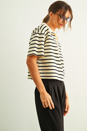 Stripe Polo Shirt