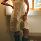 Jardin Linen Dress - Cream