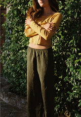 Twisted Cupro Pant