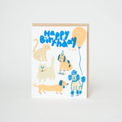 Happy Birthday Fur Real Card