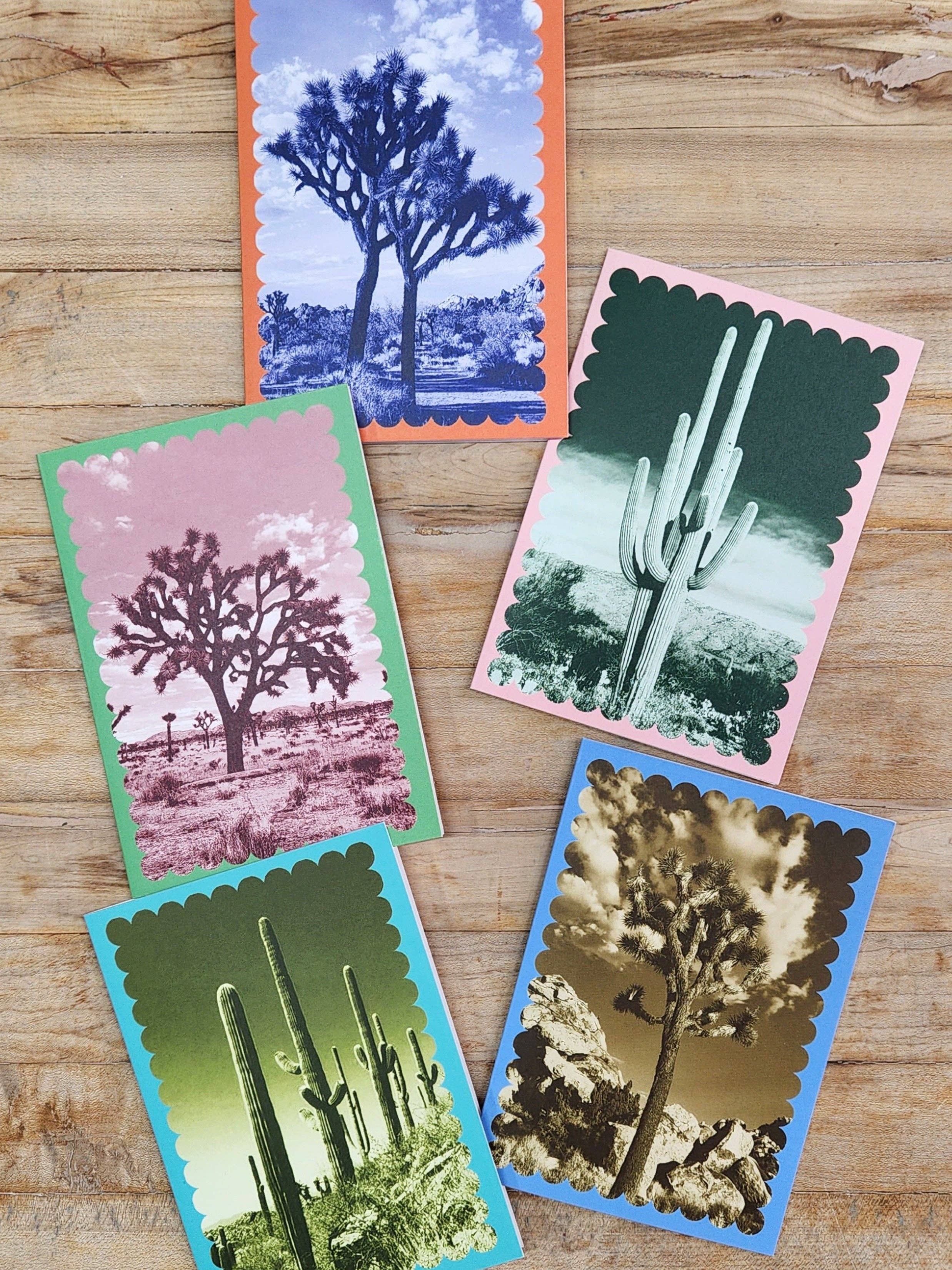 Desert Notecard - Saguaro