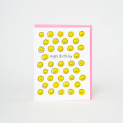 Happy Face Birthday Card