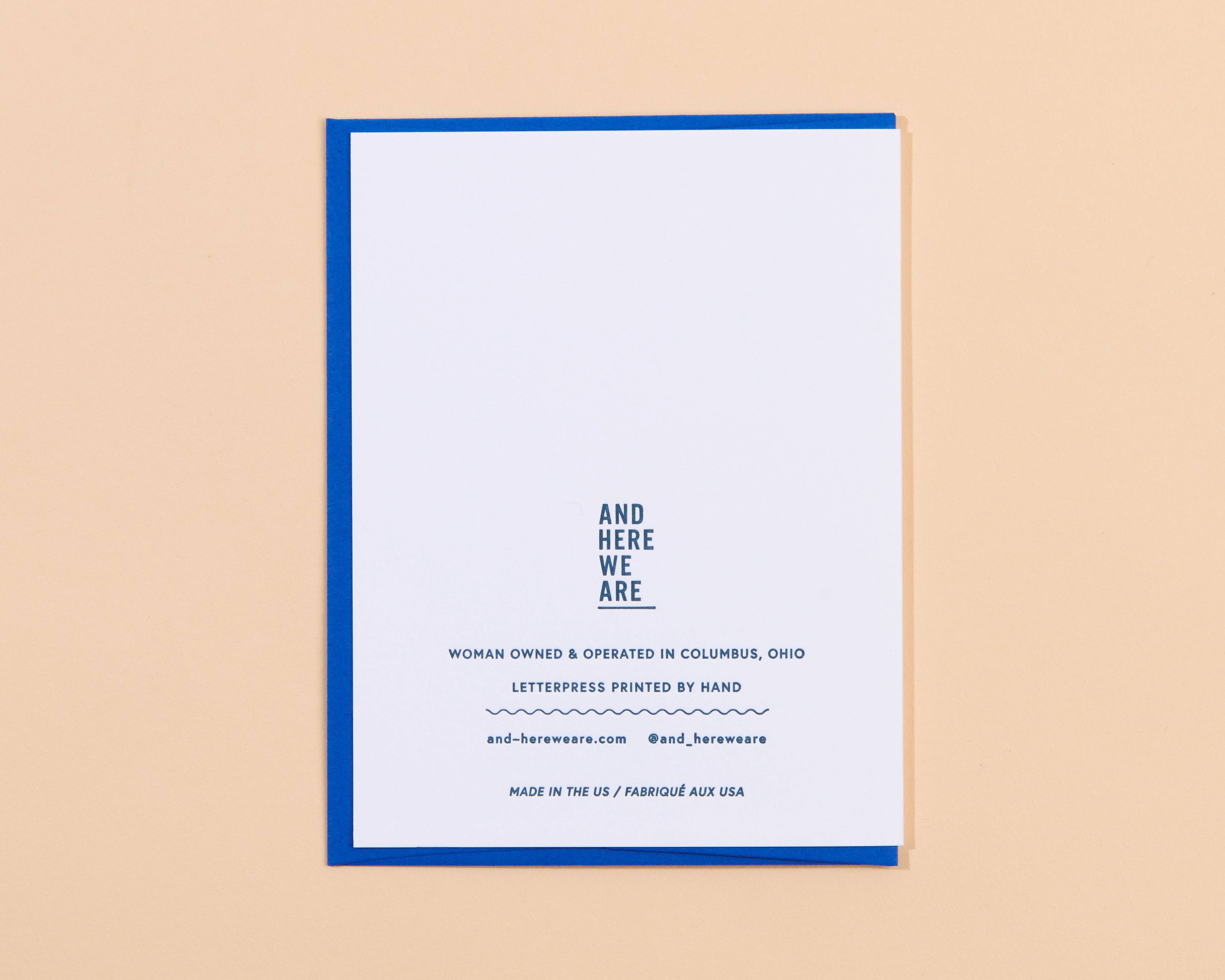 So Far, So Good Card