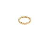 Bold Rope Ring - Gold Filled