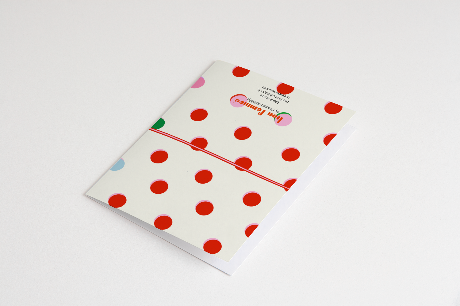 Birthday Girl Polka Dot Card