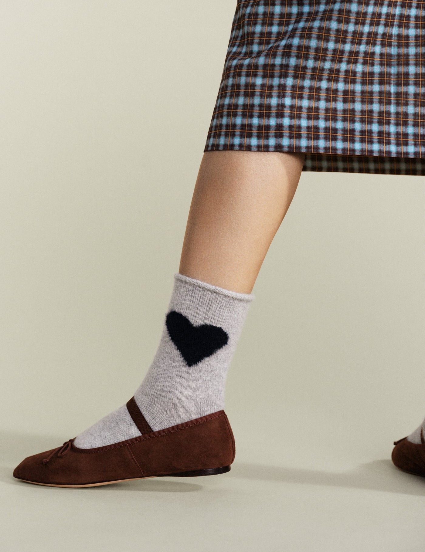 Love Cashmere Crew Sock