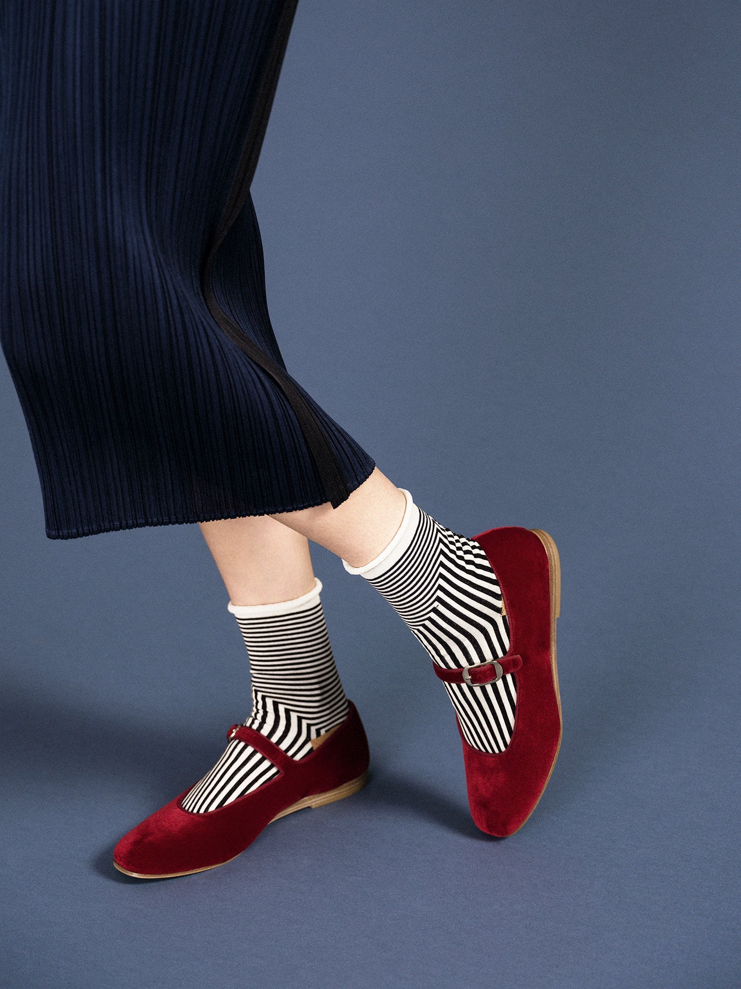 Corbusier Crew Sock - Black