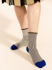 Corbusier Crew Sock - Brown