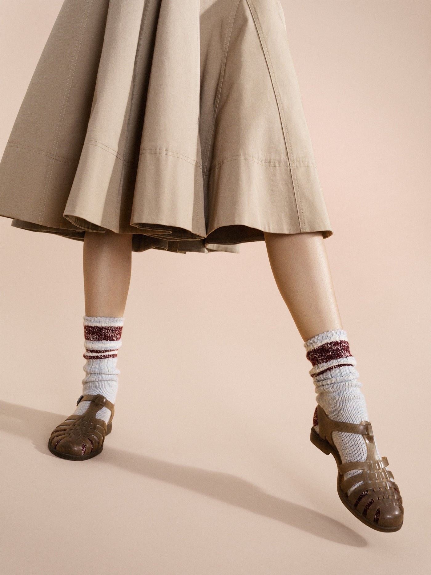 Marled Hiker Crew Sock