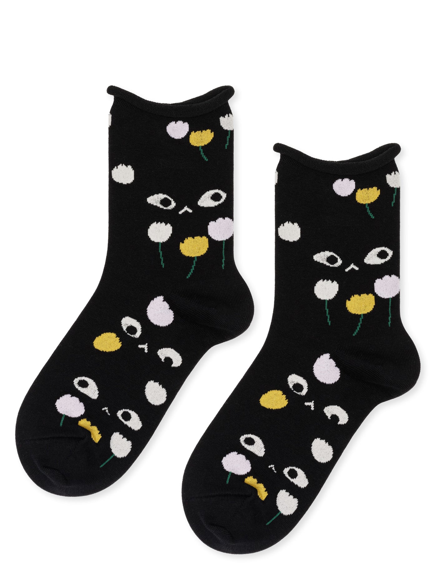 Cat Eye Crew Sock
