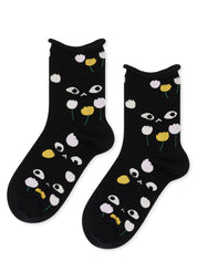 Cat Eye Crew Sock