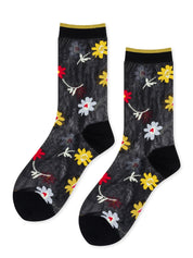 Louann Sheer Crew Sock