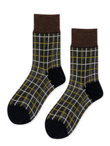Grid Sheer Crew Sock