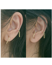 Ripple Earrings - Gold-Fill