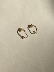 Ripple Earrings - Gold-Fill