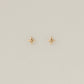 Falling Star Studs - Solid Gold