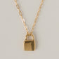 Holmes Padlock - Gold