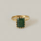 Ramona Ring - Raw Emerald