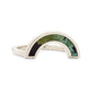 Rainbow Ring - Blackjack Turquoise, Sterling Silver
