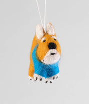 Dog Felt Ornament