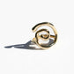 Swirl Ring - Brass
