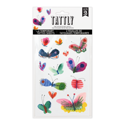 Butterfly Frenzy Tattoo Sheet