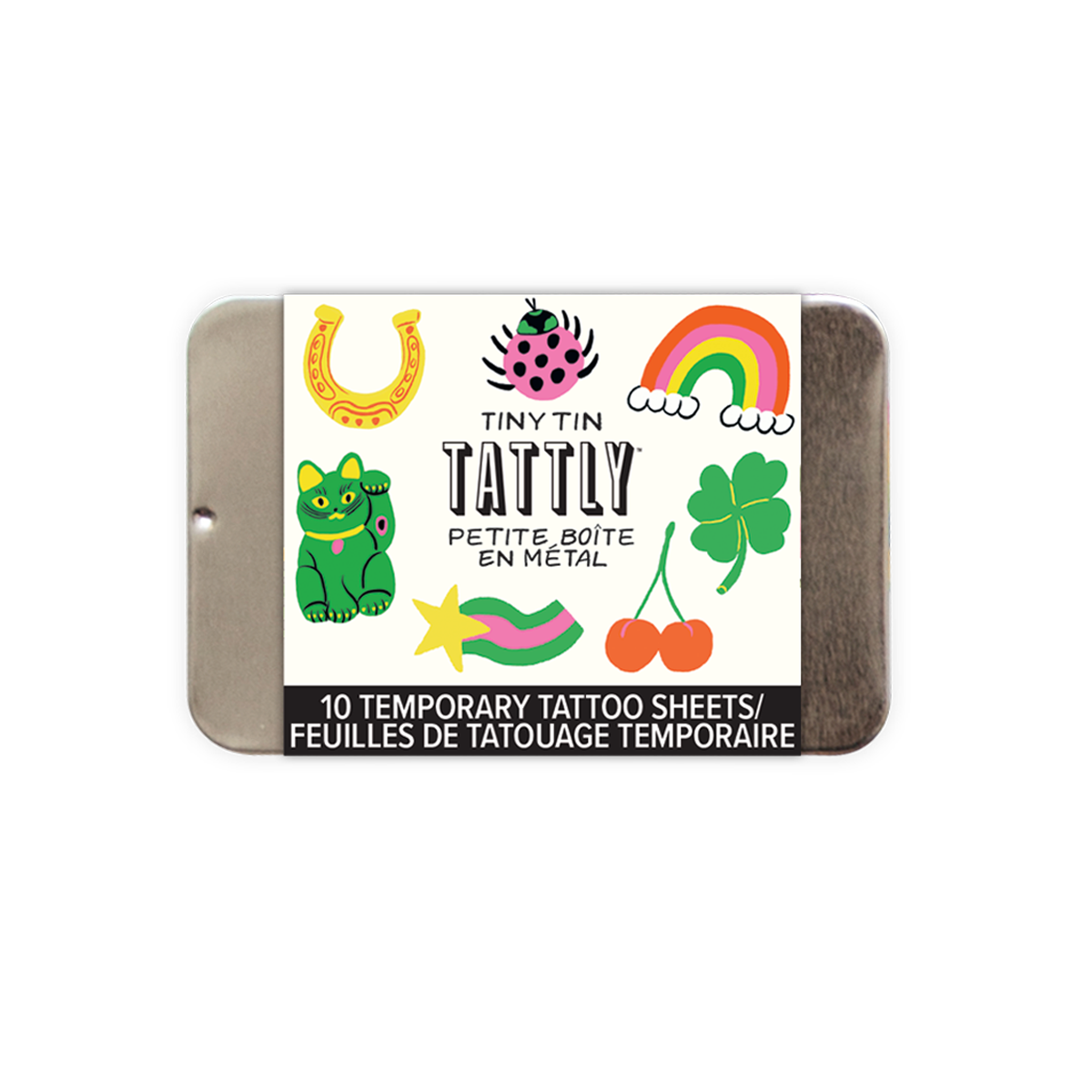 Tiny Lucky Charms Tattoo Tin