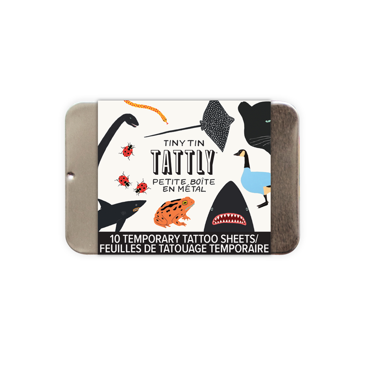 Tiny Animal Tattoo Tin