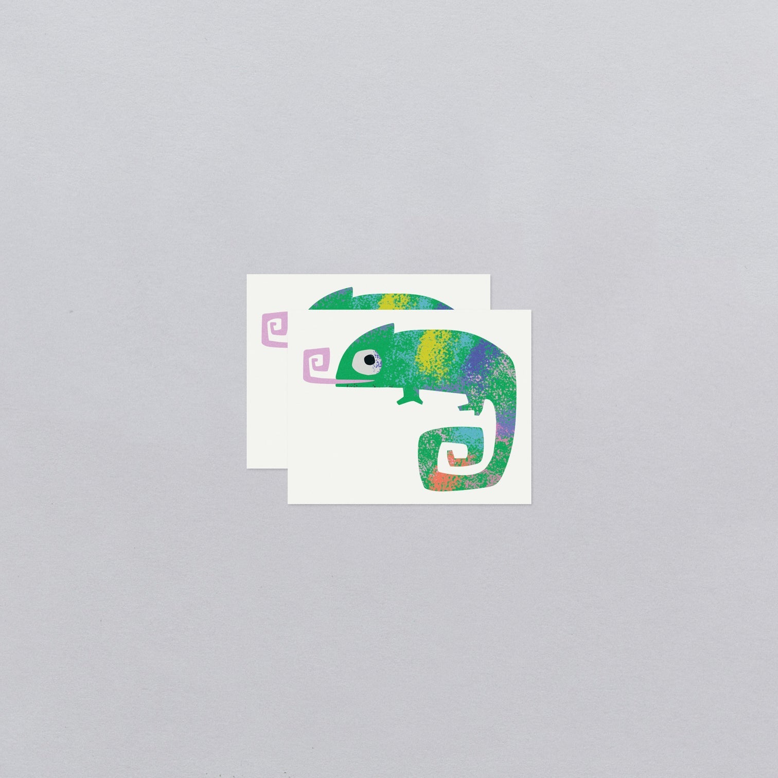 Chameleon Tattoo Pair